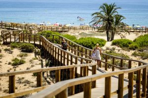 Foto de la Playa del Carabassí en Elche