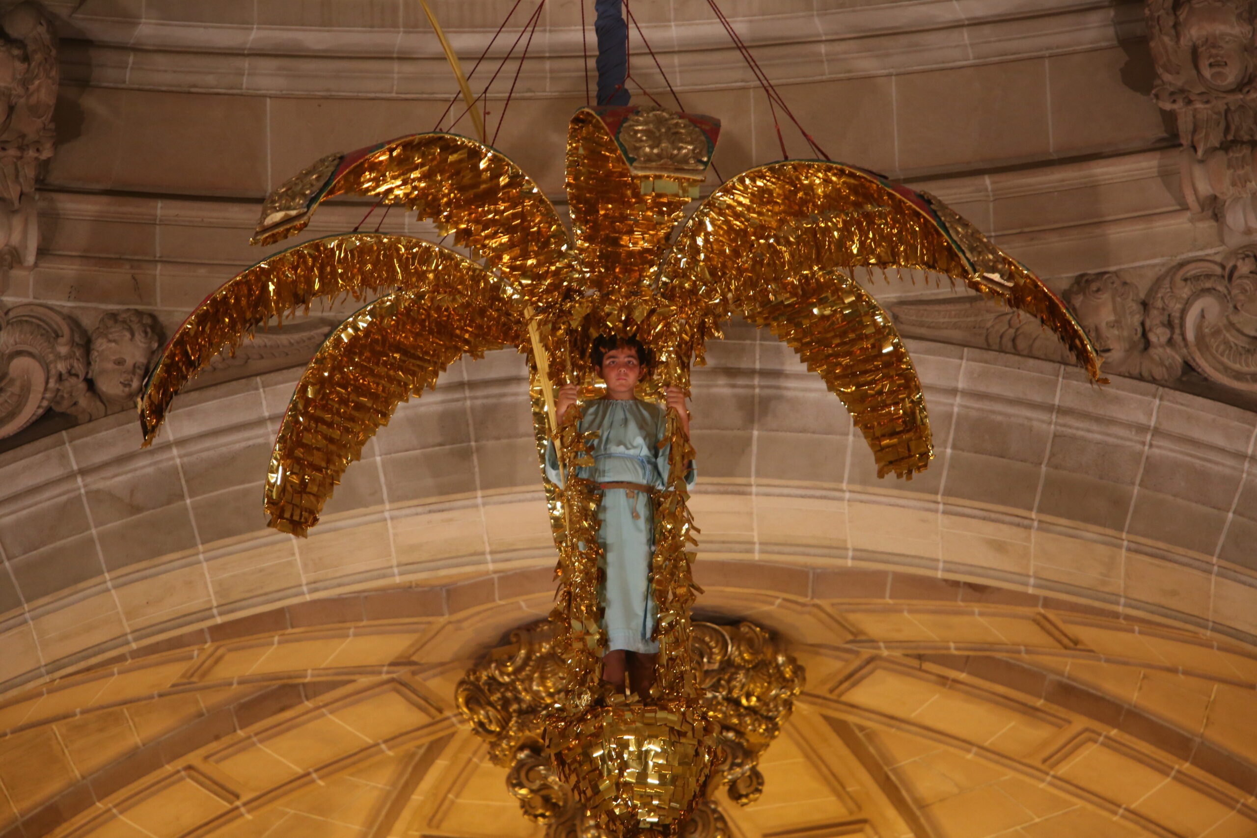 Prova de l'Angel Misteri d'Elx Fiestas de Elche