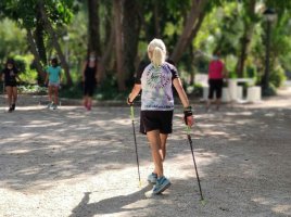 Marcha nórdica experiencias en Elche 2