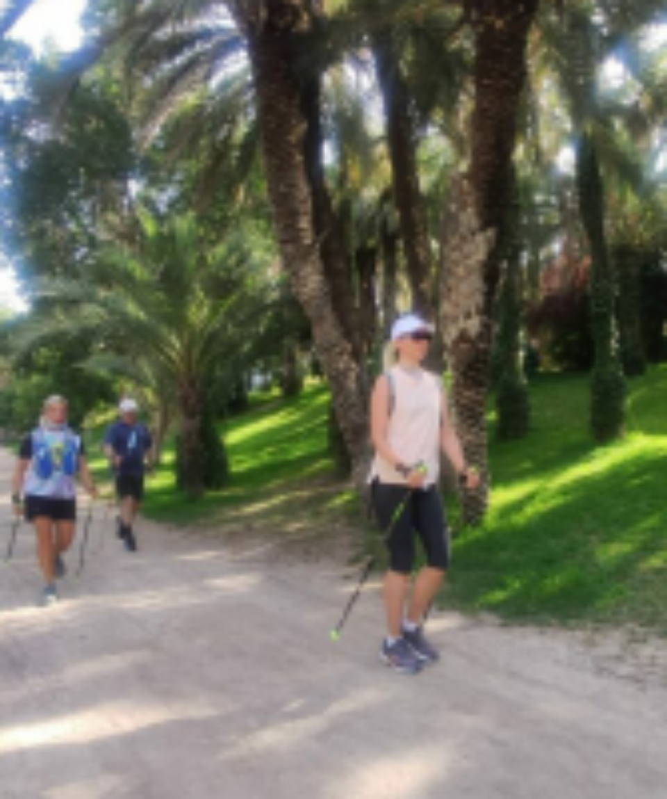 Marcha Nordica experiencias en Elche