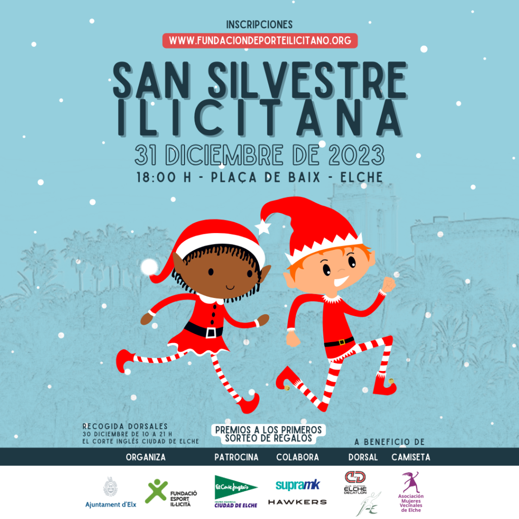 Cartel de la San Silvestre Ilicitana 2023