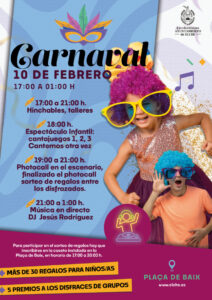 Cartel de la Fiesta de Carnaval de Elche