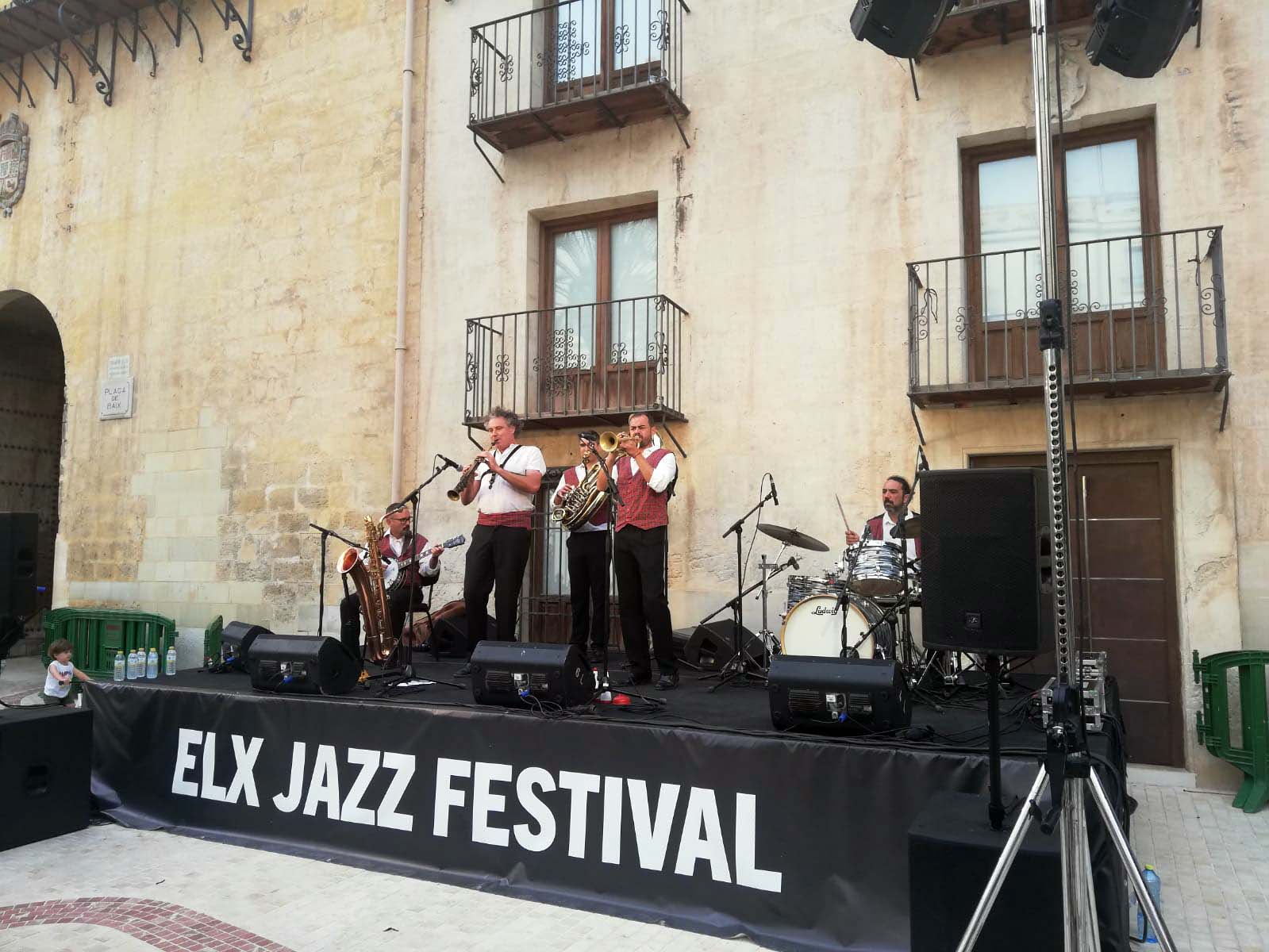 Foto Elx Jazz Festival en la Plaça de Baix edición 2023