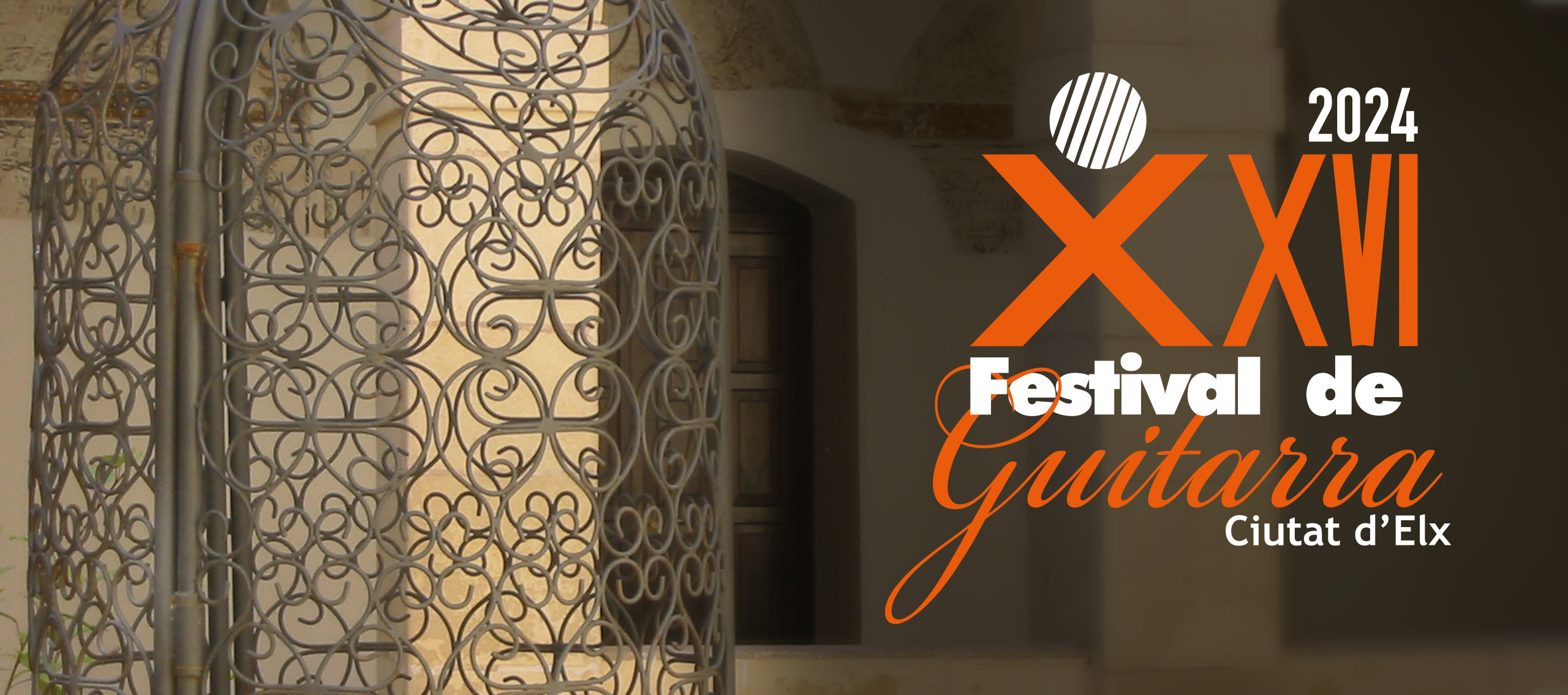 Cartel Festival de Guitarra Ciutat d'Elx 2024