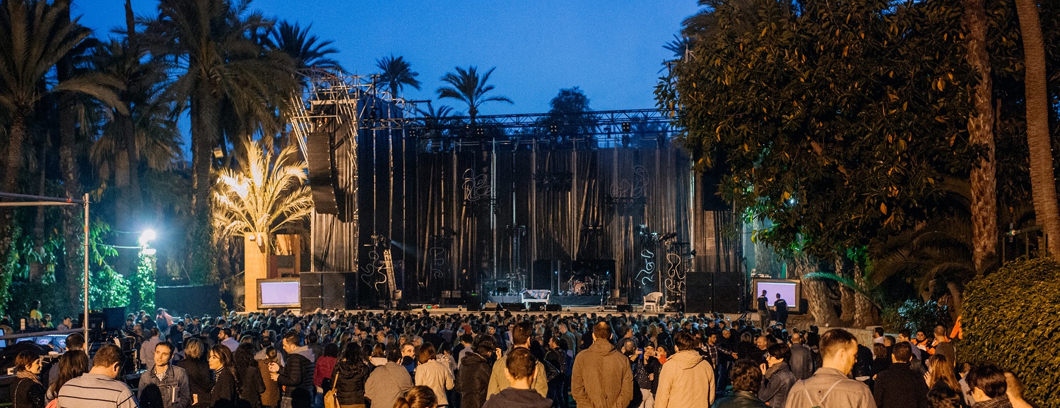 Foto de la Rotonda en el Parque Municipal Elche