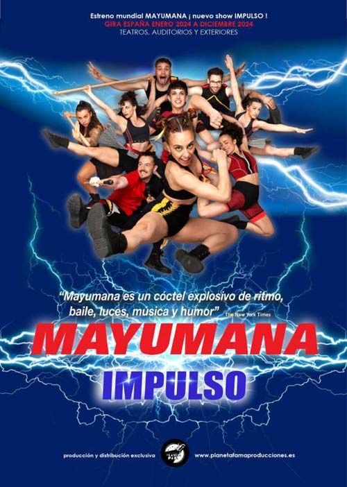 Impulso, de Mayumaná en el Gran Teatro. Teatro musical