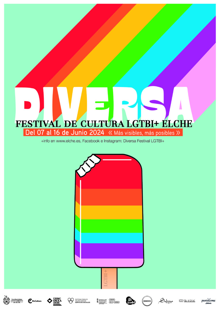 Cartel Diversa. Festival LGTBI+