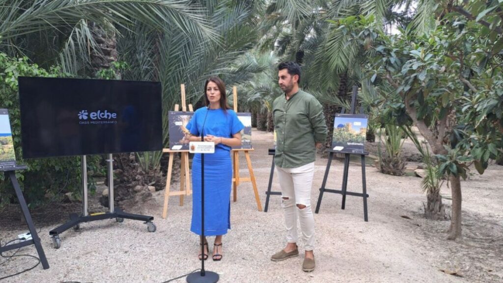 Presentación campaña de Visitelche en el Huerto San Plácido Elche