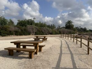 foto del sendero del Vinalopó en Elche, área recreativa