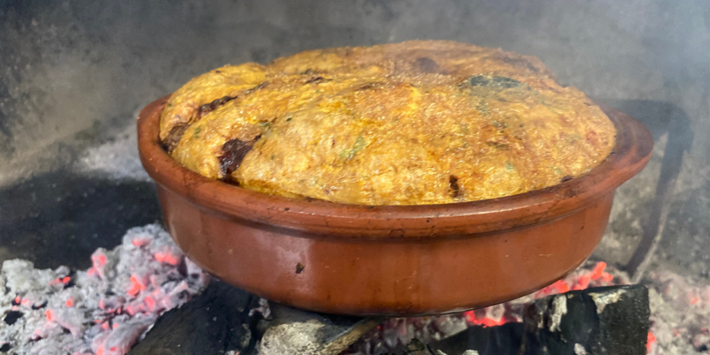 Arroz con costra