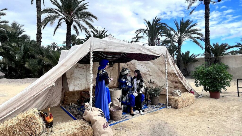 Foto del Campamento de los Reyes Magos en la Torre de los Vaillos Elche