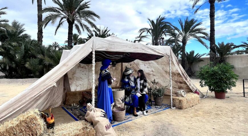 Campamento de los Reyes Magos en la Torre de los Vaillos Elche