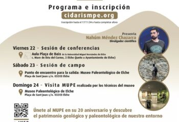 Jornadas de patrimonio geológico y paleontológico