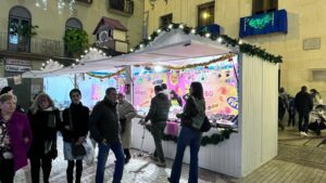 Mercadillo de Navidad Elche en la Plaça de BAix