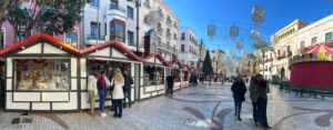 Mercado Navideño en la Plaça de Baix y Plaza de La Glorieta Elche