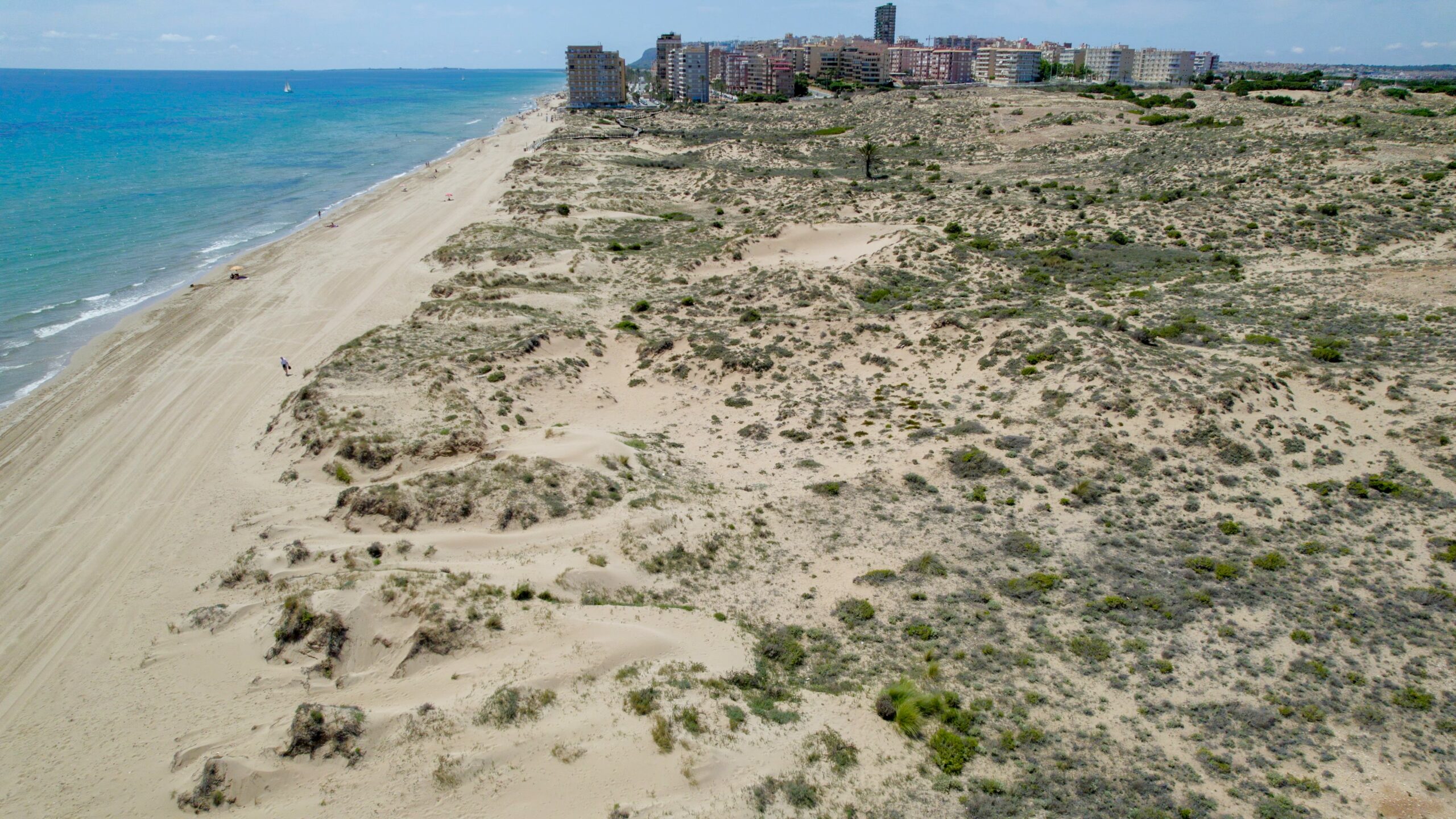 Vista General de la Playa de El Altet