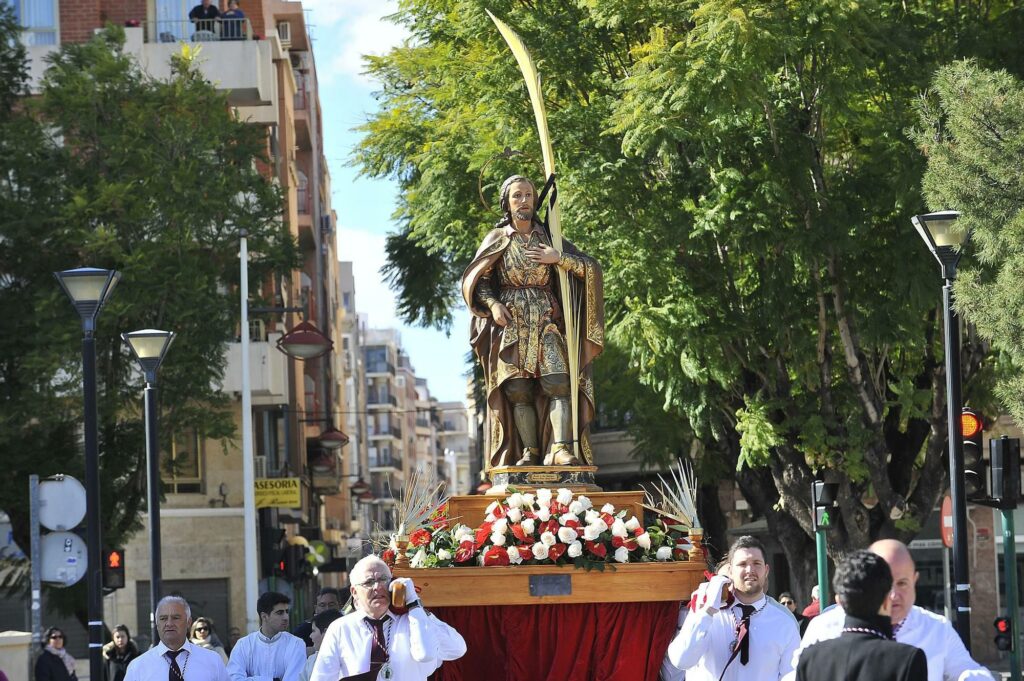 Fiestas en honor a San Agatángelo Patrón de Elche